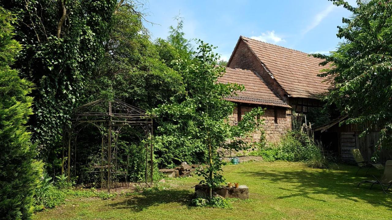 Gite Au Petit Ruisseau-Etage Et Combles-Maison Alsacienne 4 Personnes 4 Nuitees Minimum Langensoultzbach Exterior foto