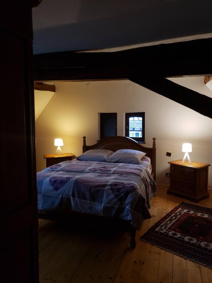 Gite Au Petit Ruisseau-Etage Et Combles-Maison Alsacienne 4 Personnes 4 Nuitees Minimum Langensoultzbach Exterior foto