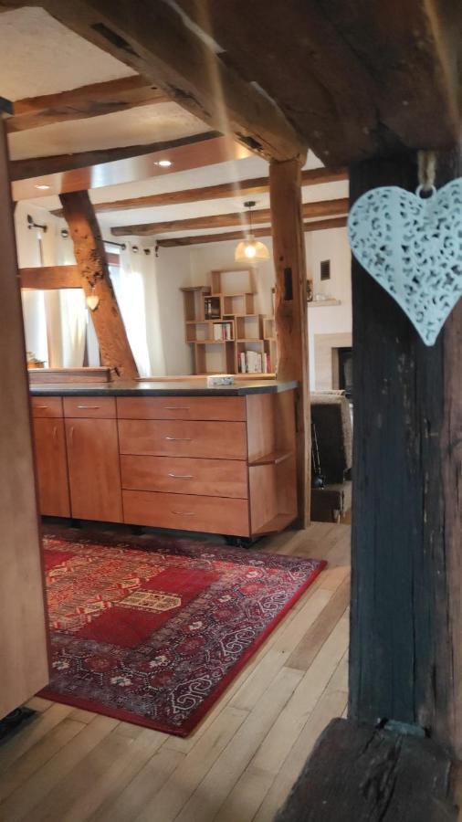 Gite Au Petit Ruisseau-Etage Et Combles-Maison Alsacienne 4 Personnes 4 Nuitees Minimum Langensoultzbach Exterior foto