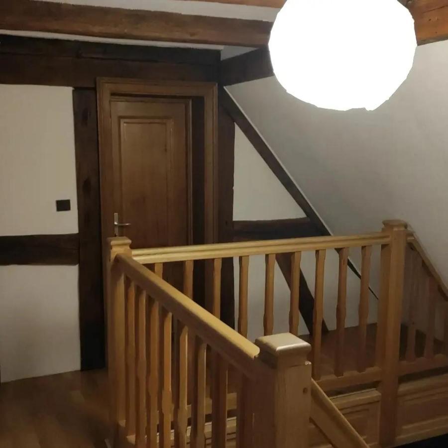 Gite Au Petit Ruisseau-Etage Et Combles-Maison Alsacienne 4 Personnes 4 Nuitees Minimum Langensoultzbach Exterior foto