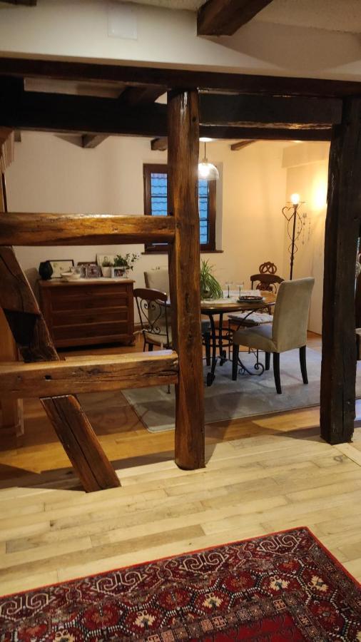 Gite Au Petit Ruisseau-Etage Et Combles-Maison Alsacienne 4 Personnes 4 Nuitees Minimum Langensoultzbach Exterior foto