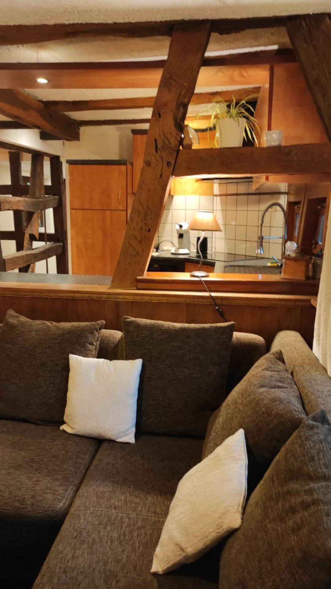 Gite Au Petit Ruisseau-Etage Et Combles-Maison Alsacienne 4 Personnes 4 Nuitees Minimum Langensoultzbach Exterior foto
